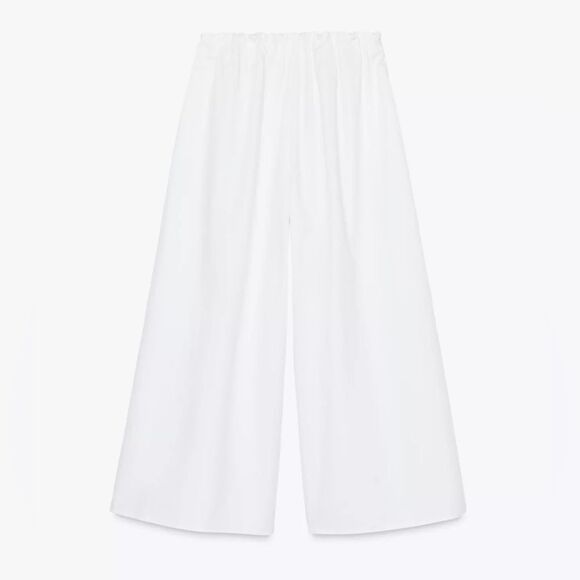 ZARA WHITE CULOTTES - Picture 10 of 11